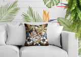 Moana Palm Reversible Indoor/Outdoor Square Pillow