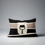 Molsley Wine Bottle Lumbar Indoor/Outdoor Throw Pillow
