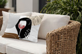 Parson Wine Glass Lumbar Indoor/Outdoor Throw Pillow