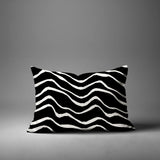 Richardson Ocean Waves Lumbar Indoor/Outdoor Throw Pillow
