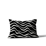 Richardson Ocean Waves Lumbar Indoor/Outdoor Throw Pillow