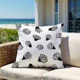 Richmond Sea Shell Square Indoor/Outdoor Throw Pillow