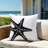Scarlett Star Fish Square Indoor/Outdoor Throw Pillow