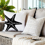 Scarlett Star Fish Lumbar Indoor/Outdoor Throw Pillow