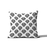 Sebastine Sea Shell Square Indoor/Outdoor Throw Pillow