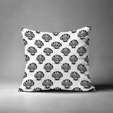 Sebastine Sea Shell Square Indoor/Outdoor Throw Pillow