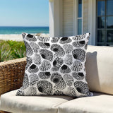 Shutterfield Sea Shell Square Indoor/Outdoor Throw Pillow
