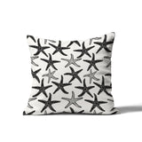 Theba Star Fish Square Indoor/Outdoor Throw Pillow