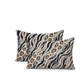 Blaine Zebra Print Indoor/Outdoor Reversible Rectangular Pillow