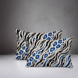 Blaine Zebra Print Indoor/Outdoor Reversible Rectangular Pillow