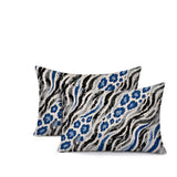 Blaine Zebra Print Indoor/Outdoor Reversible Rectangular Pillow