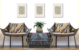 Blaine Zebra Print Indoor/Outdoor Reversible Rectangular Pillow