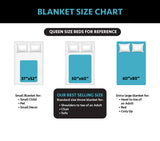 Mossi African Mask 100% Cotton Blanket