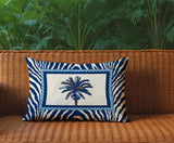 Bleno Palm Reversible Indoor/Outdoor Rectangular Pillow