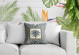 Kitar Island Palmreversible Indoor/Outdoor Square Pillow