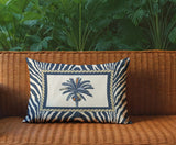 Bleno Palm Reversible Indoor/Outdoor Rectangular Pillow