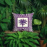 Bleno Island Palmreversible Square Indoor/Outdoor Throw Pillow