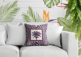 Bleno Island Palmreversible Square Indoor/Outdoor Throw Pillow