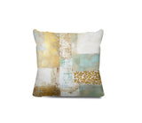 Blois Abstract Spun Polyester Indoor/Outdoor Reversible Throw Pillow