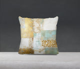 Blois Abstract Spun Polyester Indoor/Outdoor Reversible Throw Pillow