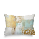 Blois Abstract Spun Polyester Indoor/Outdoor Reversible Throw Pillow