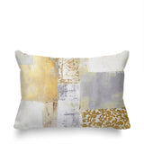 Blois Abstract Spun Polyester Indoor/Outdoor Reversible Throw Pillow