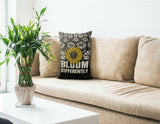 Bloom Faux Linen Lumber Pillow