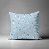 Barnon Seahorse Square Indoor/Outdoor Throw Pillow