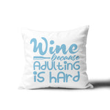 Davey Textual Reversible Indoor/Outdoor Square Pillow