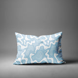 Dominique Coral Reefs Lumbar Indoor/Outdoor Throw Pillow