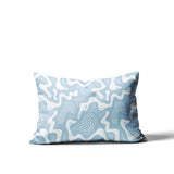 Dominique Coral Reefs Lumbar Indoor/Outdoor Throw Pillow
