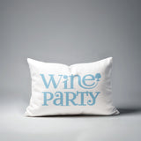 Fairfield Wine Party Lumbar Indoor/Outdoor Throw Pillow