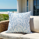 Fischer Coral Reefs Square Indoor/Outdoor Throw Pillow
