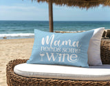 Fulham Mama Needs Lumbar Indoor/Outdoor Throw Pillow