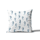 Hemmings Seahorse Square Indoor/Outdoor Throw Pillow