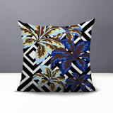 Hoku Floral Reversible Indoor/Outdoor Square Pillow