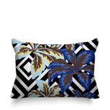 Hoku Floral Reversible Indoor/Outdoor Rectangle Pillow