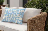 Hyatt Wine And Lumbar Indoor/Outdoor Throw Pillow