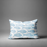 Kieran Fish Lumbar Indoor/Outdoor Throw Pillow