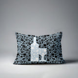 Lakefield Wine Bottle Lumbar Indoor/Outdoor Throw Pillow