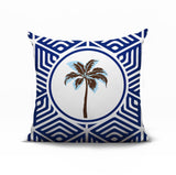 Leilani Palm Reversible Indoor/Outdoor Square Pillow