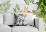 Malia Floral Reversible Indoor/Outdoor Square Pillow