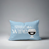 Marcelina Smile There's Lumbar Indoor/Outdoor Throw Pillow