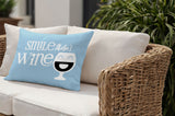 Marcelina Smile There's Lumbar Indoor/Outdoor Throw Pillow