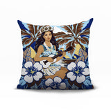 Moana Palm Reversible Indoor/Outdoor Square Pillow
