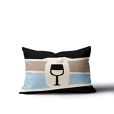 Molsley Wine Bottle Lumbar Indoor/Outdoor Throw Pillow