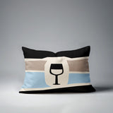 Molsley Wine Bottle Lumbar Indoor/Outdoor Throw Pillow