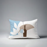 Potter Wine Glass Lumbar Indoor/Outdoor Throw Pillow