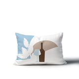 Potter Wine Glass Lumbar Indoor/Outdoor Throw Pillow