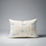 Purcill Wine Glass Lumbar Indoor/Outdoor Throw Pillow